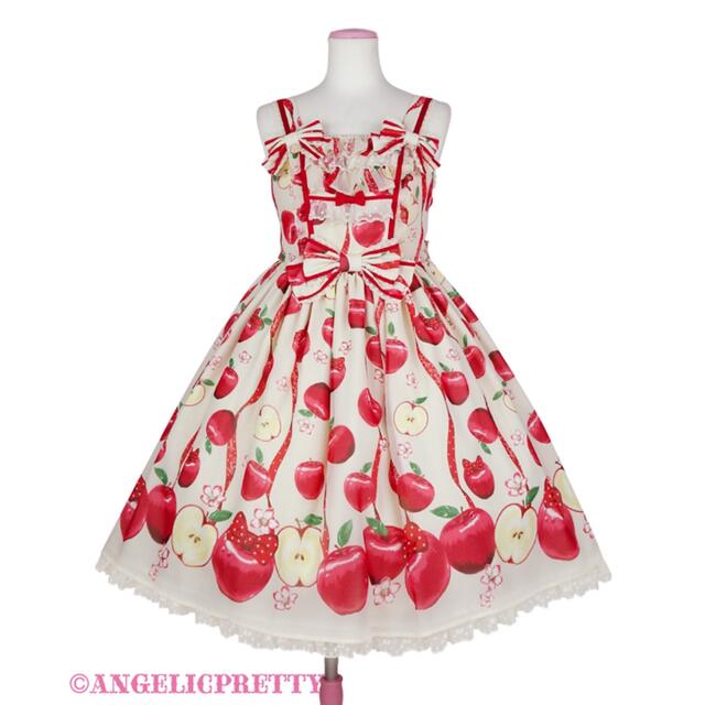 Angelic Pretty - Girly Apples Angelic Prettyの通販 by 綺凛's Angelic Pretty - Girly Apples Angelic Prettyの通販 by 綺凛's