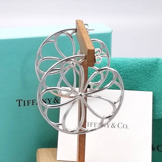 Tiffany シルバーフラワーイヤリング　希少