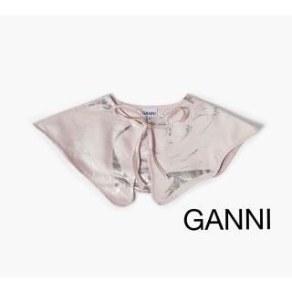 アダムエロぺ(Adam et Rope')の【新品】GANNI ガニー　つけ襟　ピンク(つけ襟)