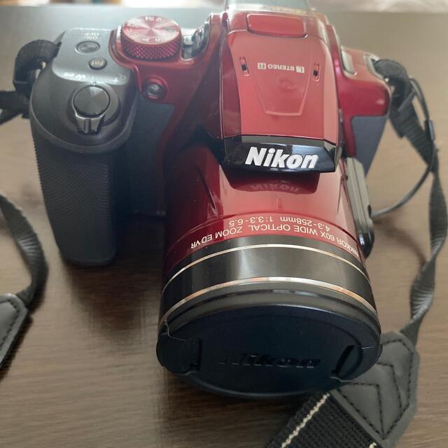 Nikon(ニコン)の Nikon ニコン Coolpix クールピクス B700  レッド スマホ/家電/カメラのカメラ(デジタル一眼)の商品写真
