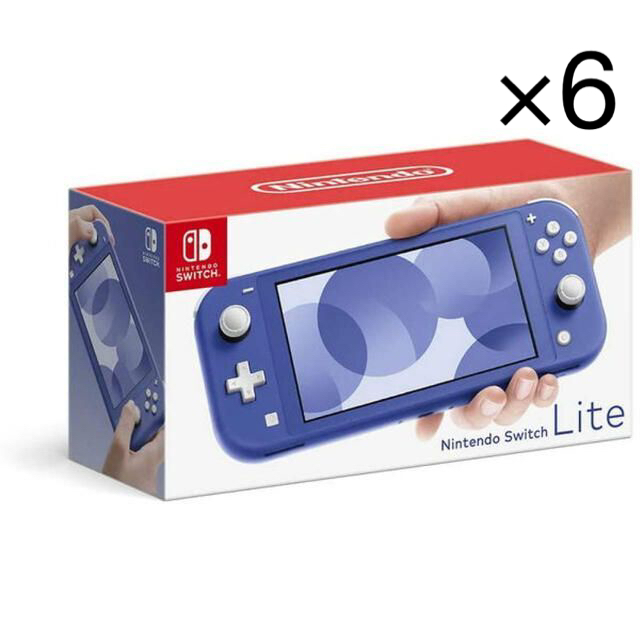 Nintendo Switch - Nintendo Switch Lite ブルー×6個