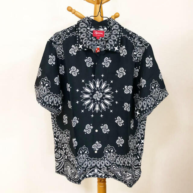 bandana silk s/s shirt