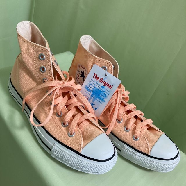 CONVERSE(コンバース)のCONVERSE コンバース オールスター ハイカット 25.5cm 橙 メンズの靴/シューズ(スニーカー)の商品写真