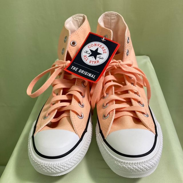 CONVERSE(コンバース)のCONVERSE コンバース オールスター ハイカット 25.5cm 橙 メンズの靴/シューズ(スニーカー)の商品写真