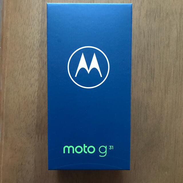 新品未開封　MOTOROLA moto g 31 ミネラルグレイ