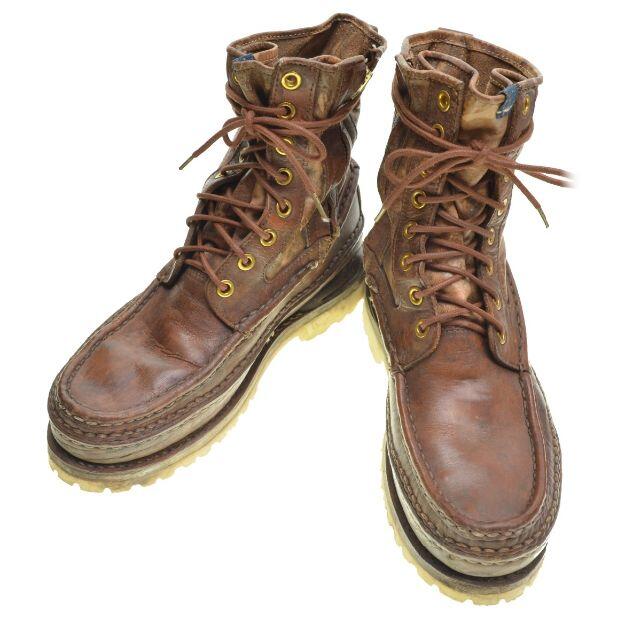 【VISVIM】ICT GRIZZLY BOOTS 泥染 ブーツUS1129実寸