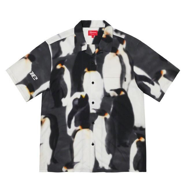 Supreme Penguins Rayon S/S Shirt レーヨンシャツ