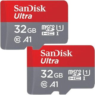 サンディスク(SanDisk)の【新品】サンディスク microSD 32GB×2 UHS-I Class10(その他)