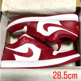 ナイキ(NIKE)のNIKE AIR JORDAN 1 LOW "Cardinal Red" (スニーカー)