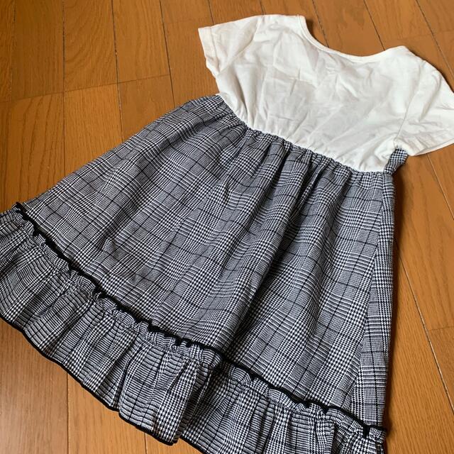 120 チュニックワンピース キッズ/ベビー/マタニティのキッズ服女の子用(90cm~)(ワンピース)の商品写真