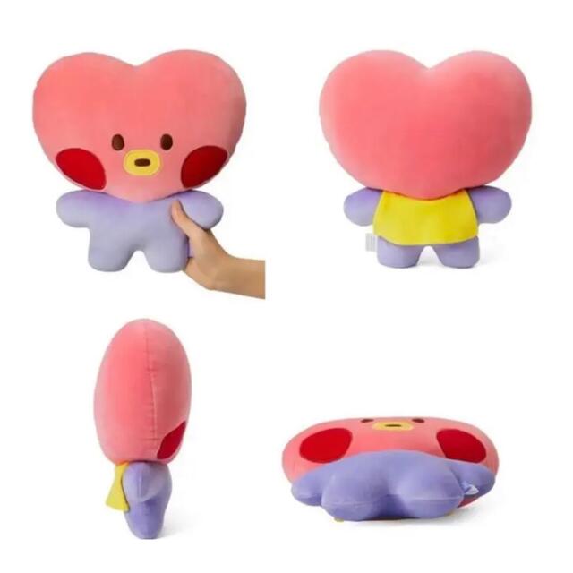 BT21(ビーティーイシビル)の新品未使用未開封　BT21 フラットクッションFlat Cushion TATA エンタメ/ホビーのタレントグッズ(アイドルグッズ)の商品写真