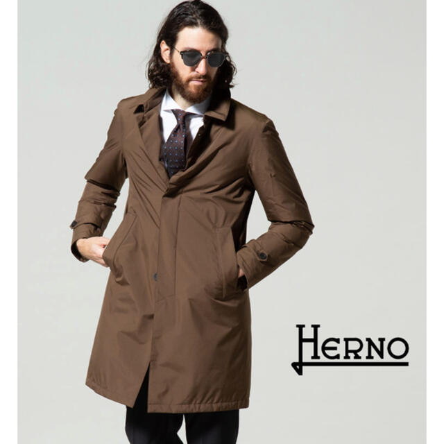 HERNO(ヘルノ)のHERNO ヘルノ　ジャケット　ブラウン　44 メンズのジャケット/アウター(ブルゾン)の商品写真