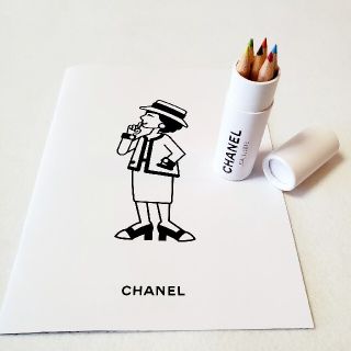 シャネル(CHANEL)の【未使用品】シャネル　色鉛筆&ぬり絵セット　ノベルティ(その他)