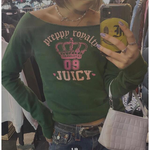 Juicy Couture(ジューシークチュール)のjuicy couture sweat tops レディースのトップス(トレーナー/スウェット)の商品写真