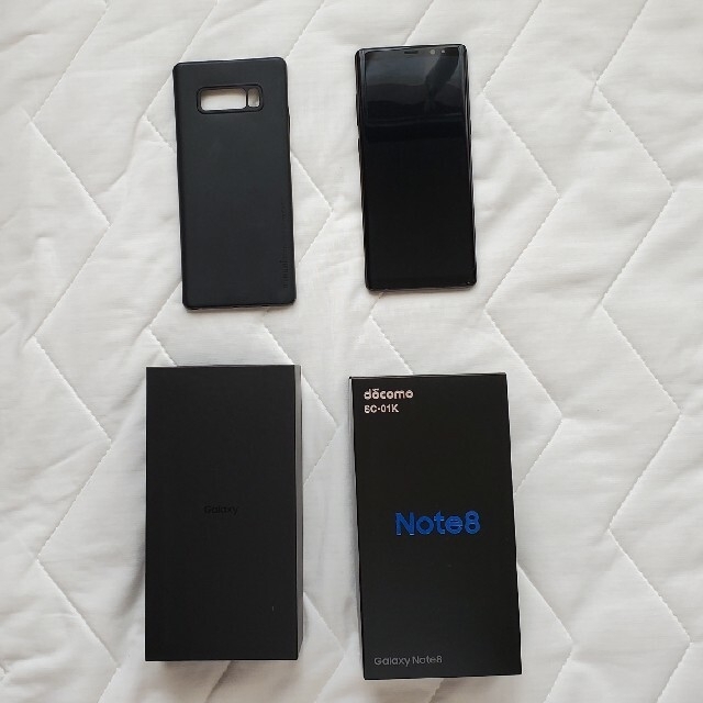 Galaxynote8　本体　64GB　black　docomo