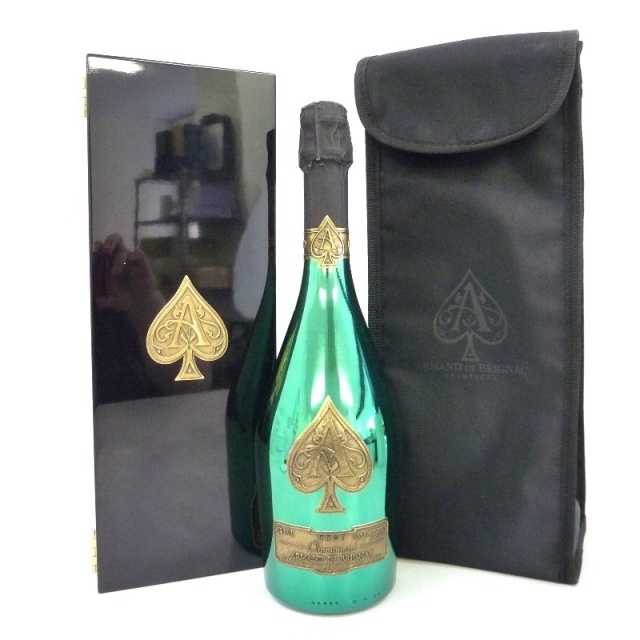 未開封★ARMAND DE BRIGNAC【アルマンドブリニャック】 ブリュット グリーン 750ml 箱付