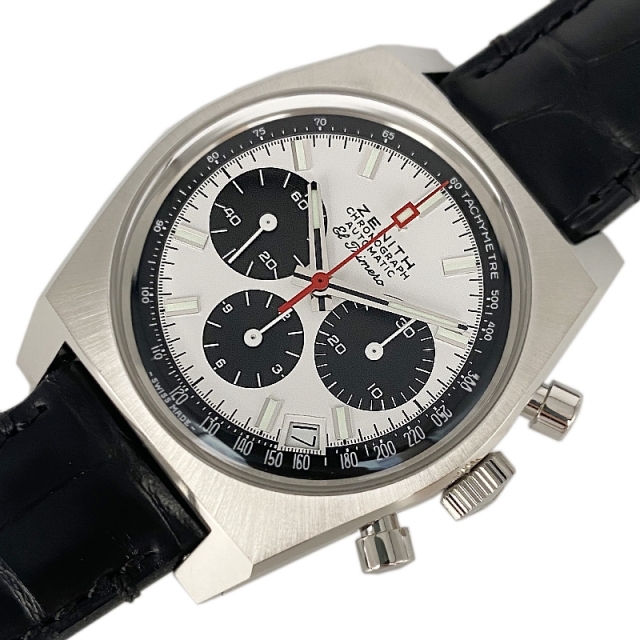 国内外の人気 - ZENITH ゼニス 腕時【中古】 エルプリメロ リバイバル ...