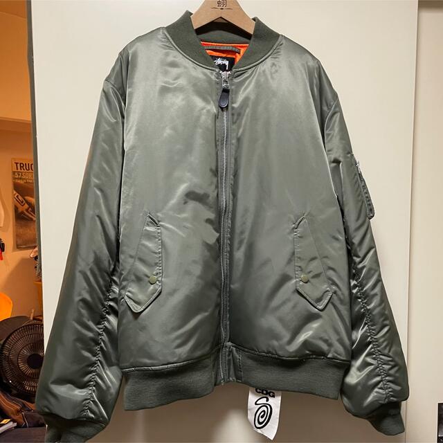 STUSSY CDG MA-1 Jacket XL コムデギャルソン L