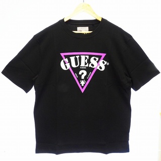 ゲス(GUESS)のゲス GUESS 19 GUESSx88RISING Tシャツ M 黒 紫(Tシャツ/カットソー(半袖/袖なし))