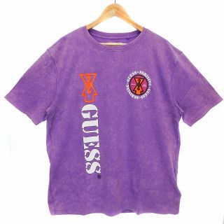 ゲス(GUESS)のゲス GUESS 19 GUESSx88RISING Tシャツ 半袖 XS 紫(Tシャツ/カットソー(半袖/袖なし))