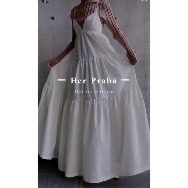 2024新発売 litmus her praha tiered camisole dress ロングワンピース ...