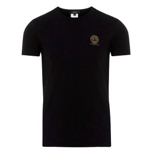 ヴェルサーチ(VERSACE)の7 VERSACE メデューサ ブラック Tシャツ size 8(Tシャツ/カットソー(半袖/袖なし))