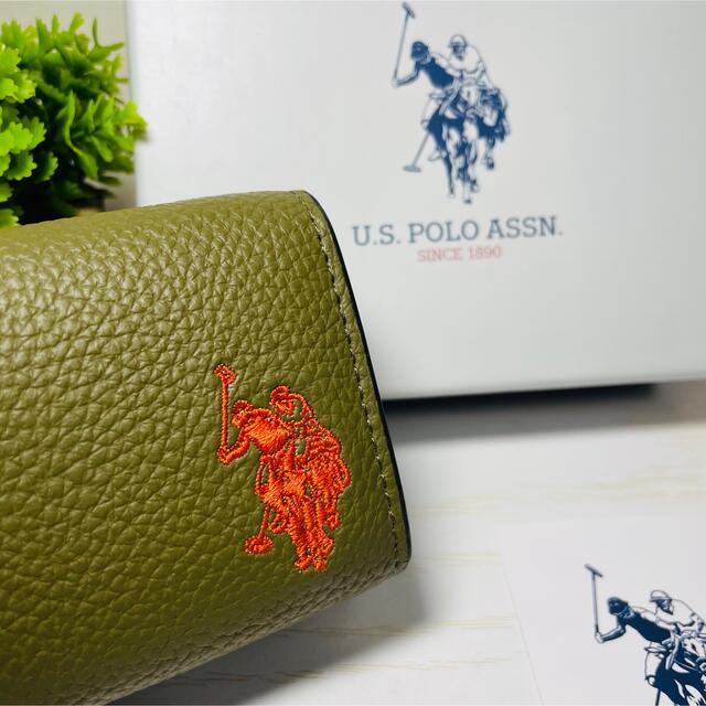 Polo Club(ポロクラブ)の【Ｕ.Ｓ.ＰＯＬＯ　ＡＳＳＮ】ミニ３つ折り財布　USPA-2591 メンズのファッション小物(長財布)の商品写真