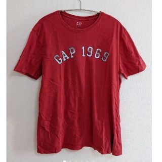 ギャップ(GAP)のGAP　Tシャツ　ロゴ　レッド　オレンジ(Tシャツ(半袖/袖なし))