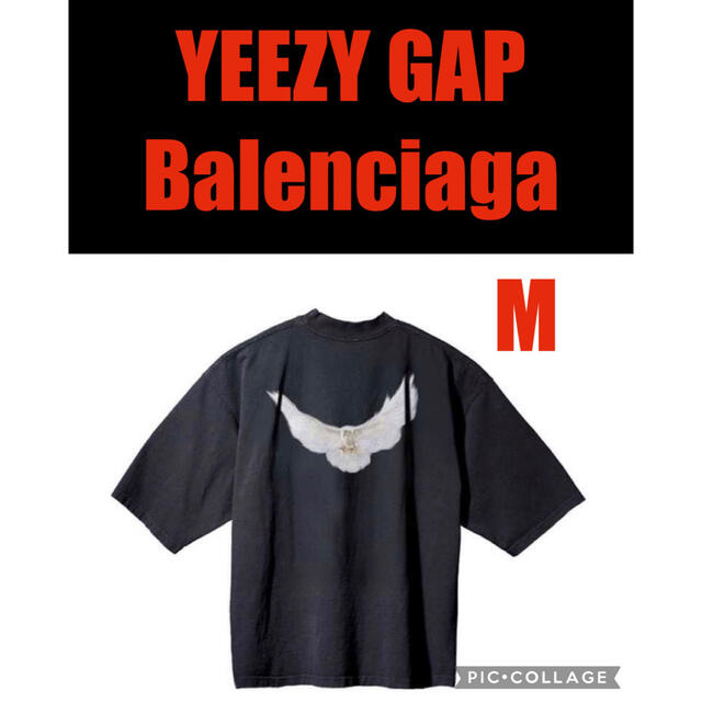 Yeezy gap balenciaga DOVE 3/4 sleeve