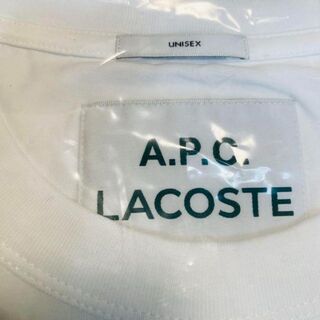 A.P.C&LACOSTE  アーペーセー　ラコステ　ユニセックス　S　白