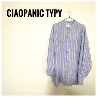 チャオパニックティピー(CIAOPANIC TYPY)のCIAOPANIC TYPY チャオパニックティピー ストライプ柄シャツ(シャツ)