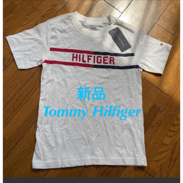 TOMMY HILFIGER(トミーヒルフィガー)の新品！Tommy☆キッズTシャツ・114〜119cm キッズ/ベビー/マタニティのキッズ服男の子用(90cm~)(Tシャツ/カットソー)の商品写真