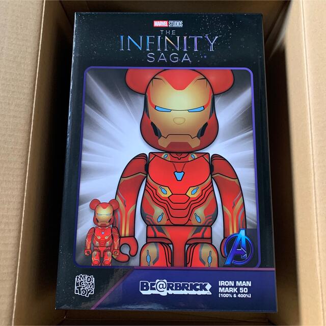 BE@RBRICK IRON MAN MARK 50 100% & 400% www.portonews.com