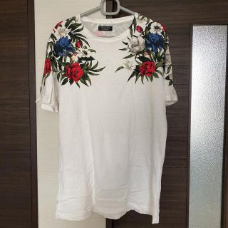 ザラ(ZARA)のZARA man ザラ 花柄 Tシャツ(Tシャツ/カットソー(半袖/袖なし))