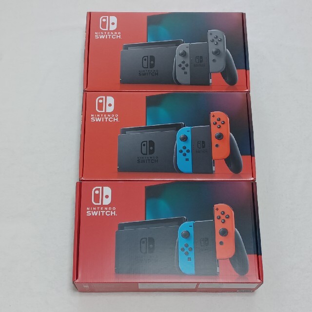 ★新品　未開封　NINTENDO Switch 本体　人気　家庭用　バッテリー