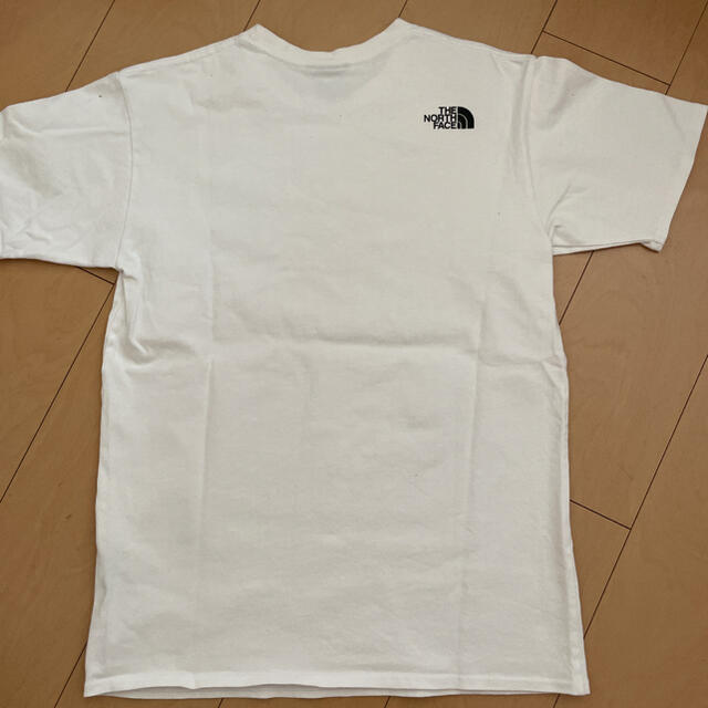 THE NORTH FACE(ザノースフェイス)のノースフェイス Tシャツ 厚手 白✕黒 L  The Noth Face メンズのトップス(Tシャツ/カットソー(半袖/袖なし))の商品写真