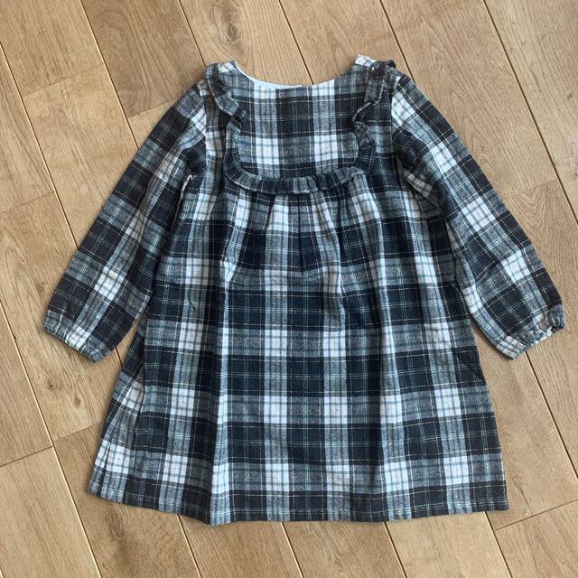 Bonpoint(ボンポワン)の明日まで　ボントン　BONTON ワンピース キッズ/ベビー/マタニティのキッズ服女の子用(90cm~)(ワンピース)の商品写真