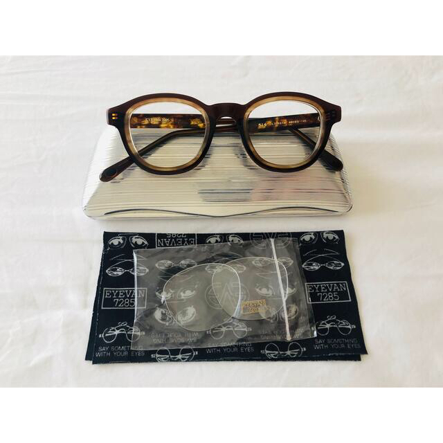 Eyevol(アイヴォル)のEYEVAN7285伊達メガネ314 アイヴァンオリバーピープルズ眼鏡サングラス メンズのファッション小物(サングラス/メガネ)の商品写真