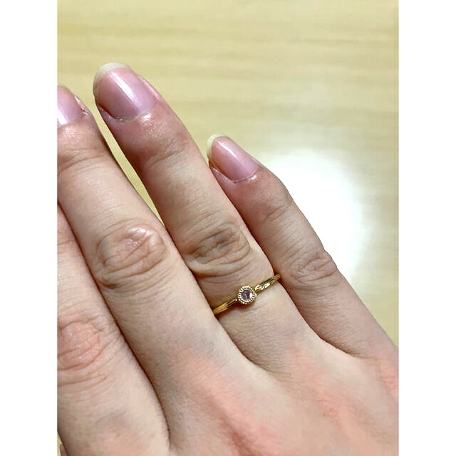 agete - Wind様専用agete K18 0.03ct ローズカット リングの通販 by