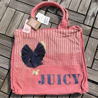 ジューシークチュール(Juicy Couture)の♡Juicy Couture♡リボン トートバッグ ハンドバッグ(トートバッグ)