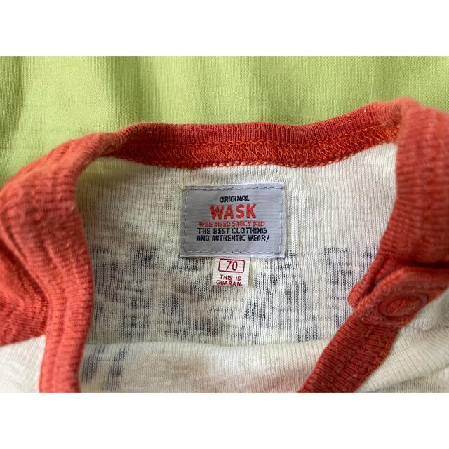 WASK(ワスク)のWASK ロンパース 70 80 セット キッズ/ベビー/マタニティのベビー服(~85cm)(ロンパース)の商品写真