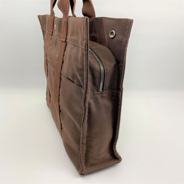 さりげない Hermes キャンバス トートバッグ ユニセックスの通販 by