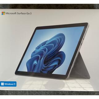 マイクロソフト(Microsoft)のMicrosoft Surface GO 3 8VA-00015(タブレット)