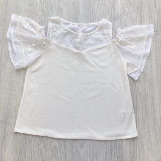 アメリエルマジェスティックレゴン(amelier MAJESTIC LEGON)のトップス　マジェスティックレゴン  花柄　レース　オフショル(Tシャツ(半袖/袖なし))