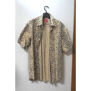 アベイシングエイプ(A BATHING APE)のA BATHING APE　ヒョウ柄 半袖シャツ 　L　/ アベイシングエイプ(シャツ)