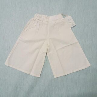 マルタ布帛　白色女子キュロットスカート120cm(パンツ/スパッツ)