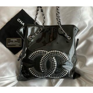 シャネル(CHANEL)の極美品♡シャネル　CHANEL ラインストーン デカココ チェーンバッグ(ショルダーバッグ)