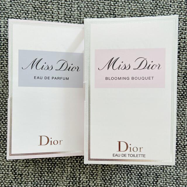 Dior(ディオール)の【新品未使用】Dior 香水サンプル 2種 各1ml コスメ/美容の香水(香水(女性用))の商品写真