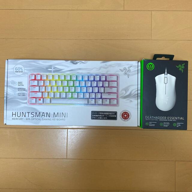 LAZER(レイザー)のrazer huntsman mini.        マウス スマホ/家電/カメラのPC/タブレット(PC周辺機器)の商品写真