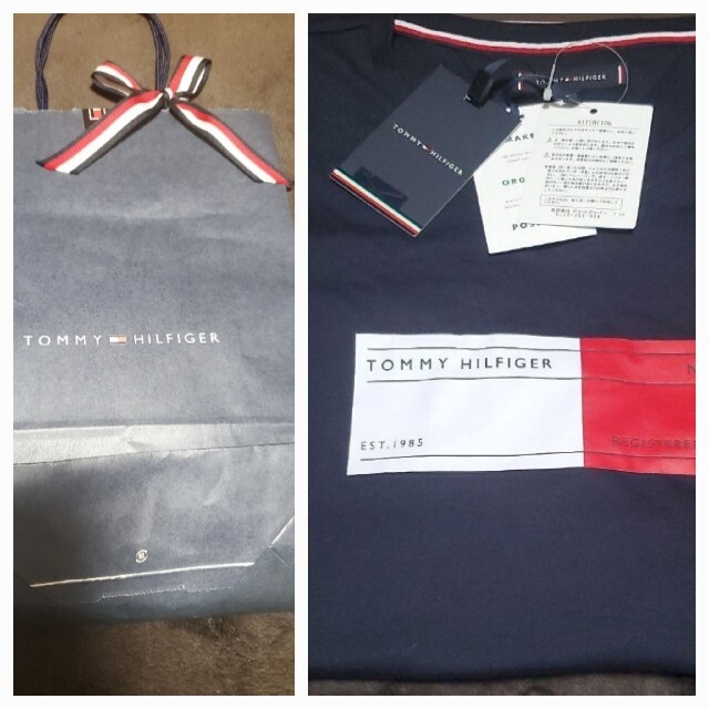 TOMMY HILFIGER(トミーヒルフィガー)のトミーヒルフィガー　メンズTシャツ　XL メンズのトップス(Tシャツ/カットソー(半袖/袖なし))の商品写真